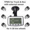 truck and trailer rv tpms external cap sensor 22 tires pressure